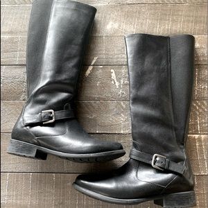 Clarks Black Boots
